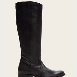 9 Frye Melissa Inside Zip Tall Wide Calf